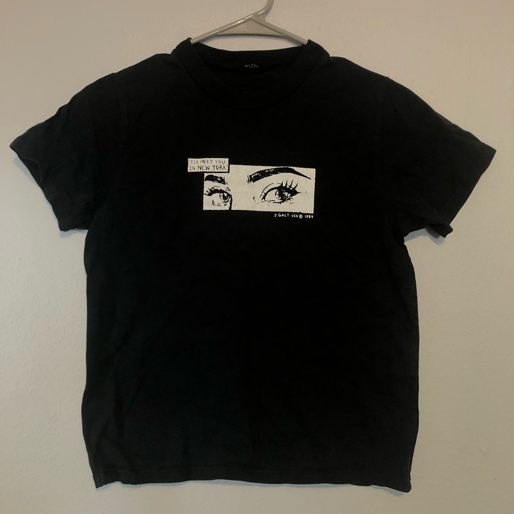 Brandy Melville Black Graphic T